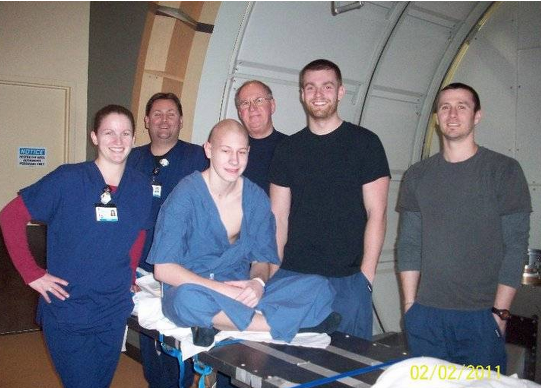 Jonathan fick sin cancerdiagnos 2010. Foto: Facebook